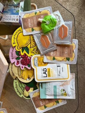 assorted face/sheet mask set (master lab, sephora, tony moly etc)